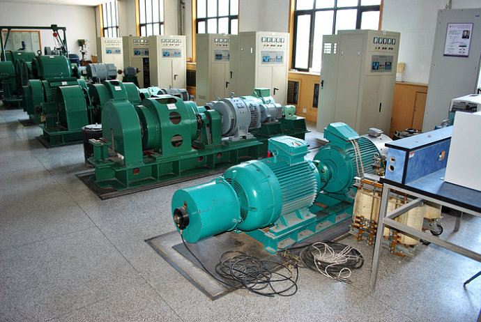瓜州某热电厂使用我厂的YKK高压电机提供动力
